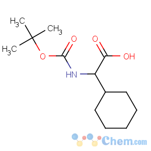 CAS No:109183-71-3 (2S)-2-cyclohexyl-2-[(2-methylpropan-2-yl)oxycarbonylamino]acetic acid