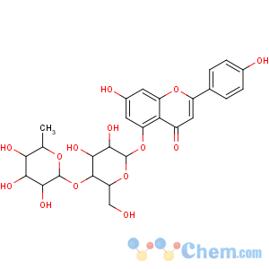 CAS No:109232-76-0 4H-1-Benzopyran-4-one,5-[[4-O-(6-deoxy-a-L-mannopyranosyl)-b-D-glucopyranosyl]oxy]-7-hydroxy-2-(4-hydroxyphenyl)-