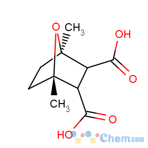 CAS No:109282-27-1 7-Oxabicyclo[2.2.1]heptane-2,3-dicarboxylicacid, 1,4-dimethyl-, (exo,exo)- (9CI)