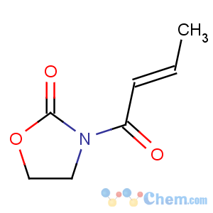 CAS No:109299-92-5 2-Oxazolidinone,3-[(2E)-1-oxo-2-buten-1-yl]-