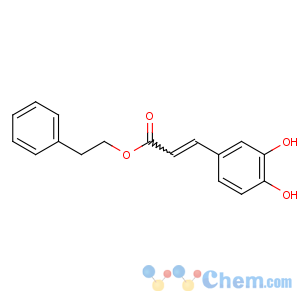 CAS No:109358-46-5 2-phenylethyl (E)-3-(3,4-dihydroxyphenyl)prop-2-enoate