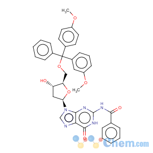 CAS No:109464-23-5 Guanosine,N-benzoyl-5'-O-[bis(4-methoxyphenyl)phenylmethyl]-2'-deoxy- (9CI)