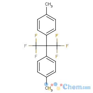 CAS No:1095-77-8 1-[1,1,1,3,3,3-hexafluoro-2-(4-methylphenyl)propan-2-yl]-4-methylbenzene