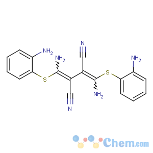 CAS No:109511-58-2 (2Z,3Z)-2,3-bis[amino-(2-aminophenyl)sulfanylmethylidene]butanedinitrile