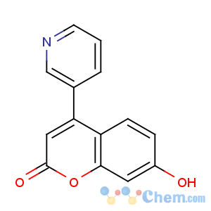CAS No:109512-76-7 7-hydroxy-4-pyridin-3-ylchromen-2-one