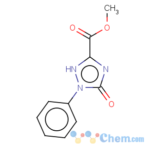 CAS No:109519-47-3 1H-1,2,4-Triazole-3-carboxylicacid, 2,5-dihydro-5-oxo-1-phenyl-, methyl ester