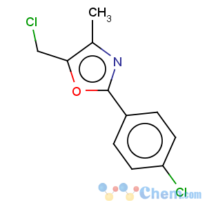 CAS No:109544-39-0 Oxazole,5-(chloromethyl)-2-(4-chlorophenyl)-4-methyl-
