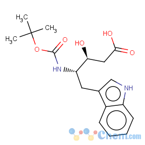 CAS No:109579-23-9 L-threo-Pentonic acid,2,4,5-trideoxy-4-[[(1,1-dimethylethoxy)carbonyl]amino]-5-(1H-indol-3-yl)-