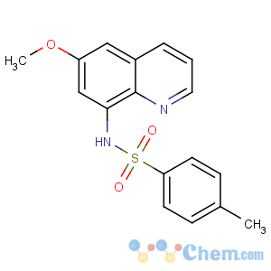 CAS No:109628-27-5 N-(6-methoxyquinolin-8-yl)-4-methylbenzenesulfonamide