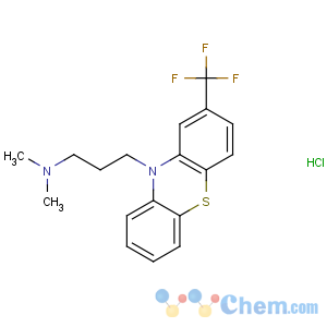 CAS No:1098-60-8 N,<br />N-dimethyl-3-[2-(trifluoromethyl)phenothiazin-10-yl]propan-1-amine