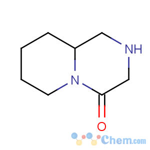 CAS No:109814-50-8 1,2,3,6,7,8,9,9a-octahydropyrido[1,2-a]pyrazin-4-one