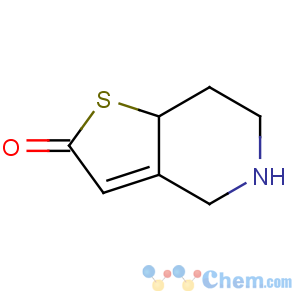 CAS No:109904-37-2 5,6,7,7a-tetrahydro-4H-thieno[3,2-c]pyridin-2-one