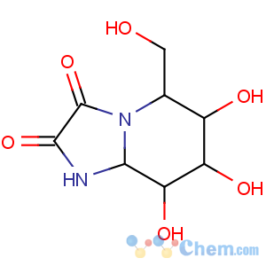 CAS No:109944-15-2 Imidazo[1,2-a]pyridine-2,3-dione,hexahydro-6,7,8-trihydroxy-5-(hydroxymethyl)-, (5R,6R,7S,8R,8aS)-