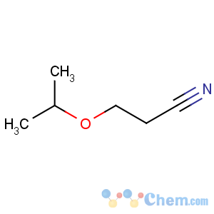 CAS No:110-47-4 Propanenitrile,3-(1-methylethoxy)-