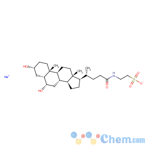 CAS No:110026-03-4 Ethanesulfonic acid,2-[[(3a,5b,12a)-3,12-dihydroxy-24-oxocholan-24-yl]amino]-, sodium salt, hydrate (1:1:1)