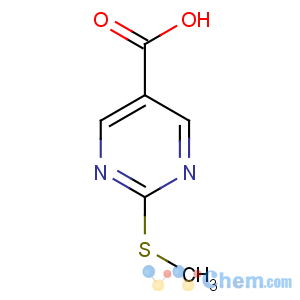 CAS No:110099-94-0 2-methylsulfanylpyrimidine-5-carboxylic acid