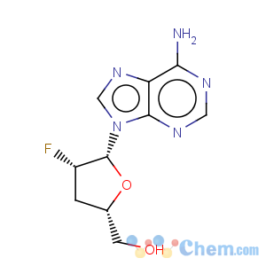 CAS No:110143-10-7 9H-Purin-6-amine,9-(2,3-dideoxy-2-fluoro-b-D-threo-pentofuranosyl)-