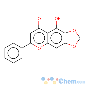 CAS No:110204-45-0 8H-1,3-Dioxolo[4,5-g][1]benzopyran-8-one,9-hydroxy-6-phenyl-