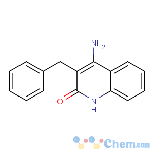 CAS No:110216-88-1 2(1H)-Quinolinone,4-amino-3-(phenylmethyl)-