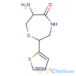 CAS No:110221-26-6 (2S,6R)-6-amino-2-thiophen-2-yl-1,4-thiazepan-5-one