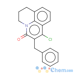 CAS No:110254-71-2 2-Benzyl-1-chloro-6,7-dihydro-5H-pyrido[3,2,1-ij]quinolin-3-one