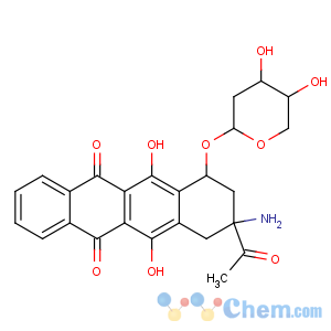 CAS No:110267-81-7 5,12-Naphthacenedione,9-acetyl-9-amino-7-[(2-deoxy-b-D-erythro-pentopyranosyl)oxy]-7,8,9,10-tetrahydro-6,11-dihydroxy-,(7S,9S)-