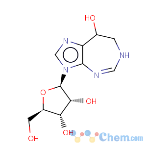 CAS No:11033-22-0 Imidazo[4,5-d][1,3]diazepin-8-ol,3,4,7,8-tetrahydro-3-b-D-ribofuranosyl-, (8R)-