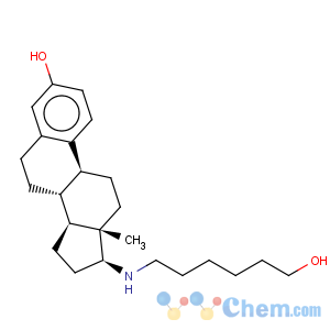CAS No:110346-23-1 Estra-1,3,5(10)-trien-3-ol,17-[(6-hydroxyhexyl)amino]-, (17b)- (9CI)