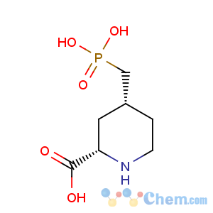 CAS No:110347-85-8 2-Piperidinecarboxylicacid, 4-(phosphonomethyl)-, (2R,4S)-rel-