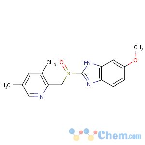CAS No:110374-16-8 2-[(3,5-dimethylpyridin-2-yl)methylsulfinyl]-6-methoxy-1H-benzimidazole