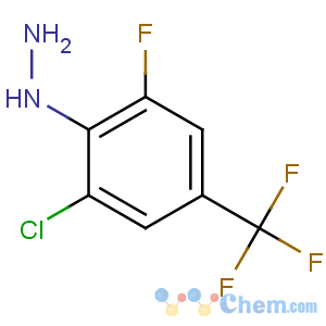 CAS No:110499-66-6 [2-chloro-6-fluoro-4-(trifluoromethyl)phenyl]hydrazine