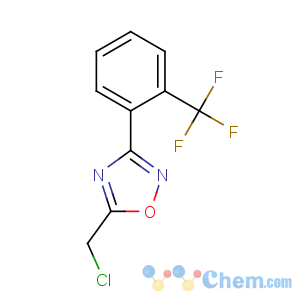 CAS No:110704-47-7 5-(chloromethyl)-3-[2-(trifluoromethyl)phenyl]-1,2,4-oxadiazole