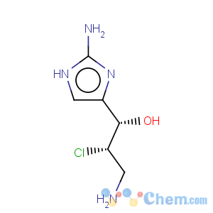 CAS No:110883-46-0 1H-Imidazole-5-methanol,2-amino-a-[(1S)-2-amino-1-chloroethyl]-, (aS)-