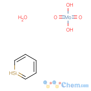 CAS No:11089-20-6 Molybdate(4-), [m12-[orthosilicato(4-)-kO:kO:kO:kO':kO':kO':kO'':kO'':kO'':kO''':kO''':kO''']]tetracosa-m-oxododecaoxododeca-, hydrogen, hydrate (1:4:?)