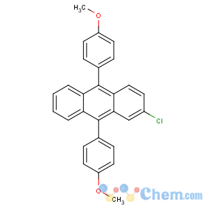 CAS No:110904-87-5 2-chloro-9,10-bis(4-methoxyphenyl)anthracene