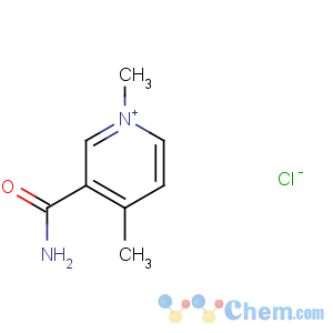 CAS No:110999-36-5 1,4-dimethylpyridin-1-ium-3-carboxamide