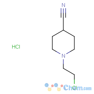 CAS No:111041-03-3 4-Piperidinecarbonitrile,1-(2-chloroethyl)-, hydrochloride (1:1)