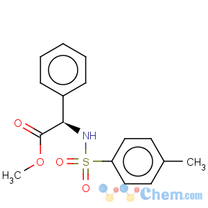 CAS No:111047-53-1 Benzeneacetic acid, a-[[(4-methylphenyl)sulfonyl]amino]-,methyl ester, (aR)-