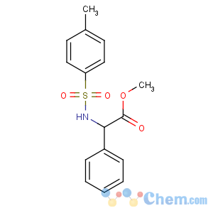 CAS No:111047-54-2 methyl (2S)-2-[(4-methylphenyl)sulfonylamino]-2-phenylacetate