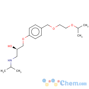 CAS No:111051-40-2 2-Propanol,1-[4-[[2-(1-methylethoxy)ethoxy]methyl]phenoxy]-3-[(1-methylethyl)amino]-,(2R)-