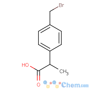 CAS No:111128-12-2 2-[4-(bromomethyl)phenyl]propanoic acid