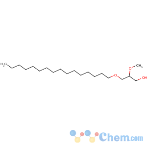 CAS No:111188-59-1 3-hexadecoxy-2-methoxypropan-1-ol