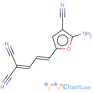 CAS No:111203-08-8 Propanedinitrile,2-[3-(5-amino-4-cyano-2-furanyl)-2-propen-1-ylidene]-