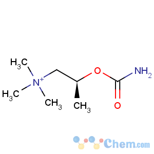 CAS No:111244-96-3 1-Propanaminium,2-[(aminocarbonyl)oxy]-N,N,N-trimethyl-, (2S)-