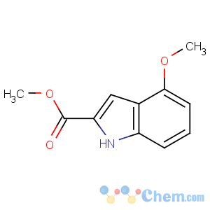 CAS No:111258-23-2 methyl 4-methoxy-1H-indole-2-carboxylate