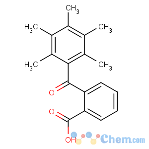 CAS No:111385-66-1 2-(2,3,4,5,6-pentamethylbenzoyl)benzoic acid