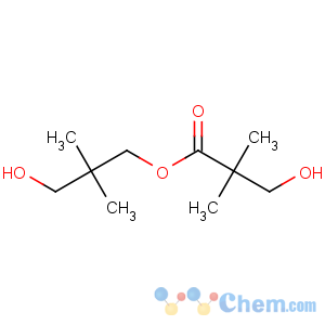 CAS No:1115-20-4 (3-hydroxy-2,2-dimethylpropyl) 3-hydroxy-2,2-dimethylpropanoate