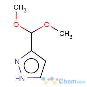 CAS No:111573-59-2 1H-Pyrazole,3-(dimethoxymethyl)-