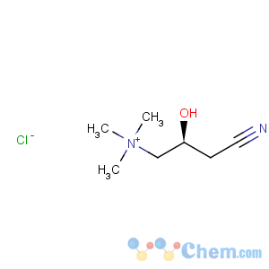CAS No:1116-95-6 1-Propanaminium,3-cyano-2-hydroxy-N,N,N-trimethyl-, chloride (1:1), (2S)-