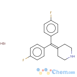 CAS No:111627-29-3 Piperidine,4-[bis(4-fluorophenyl)methylene]-, hydrobromide (1:1)